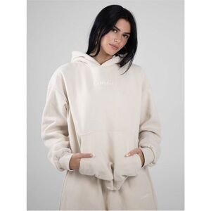 Comfrt Sweatshirt Signature Fit Hoodie Size Medium Bone NWOT